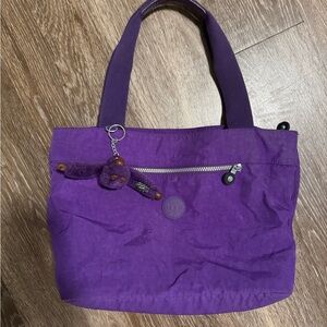 Kipling Purple Women's Tote Bag